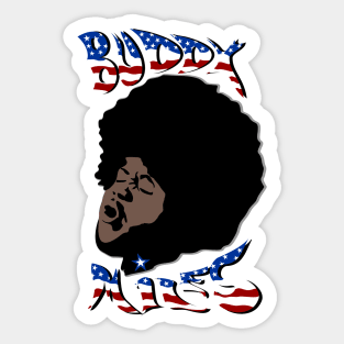 Budd for black background Sticker